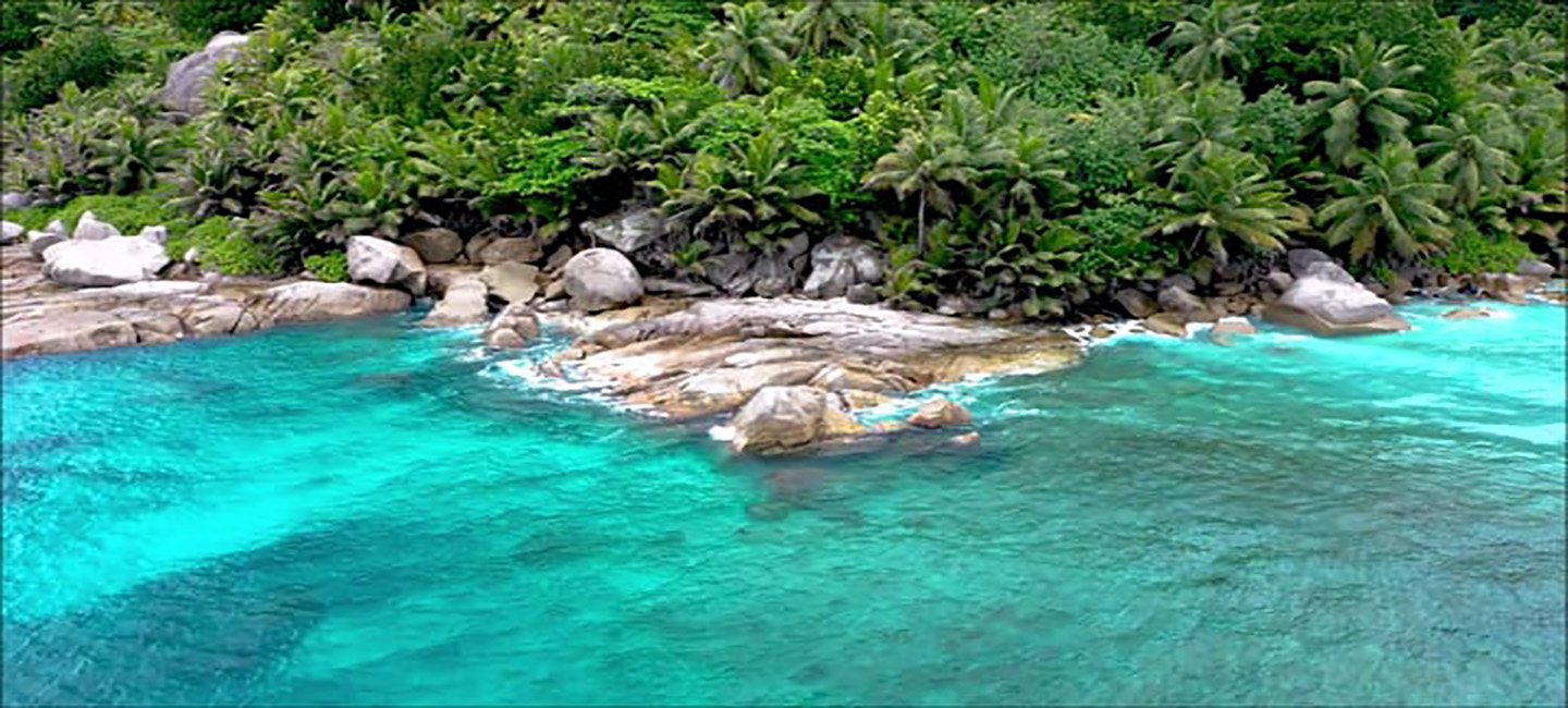 Seychellerna vacker natur