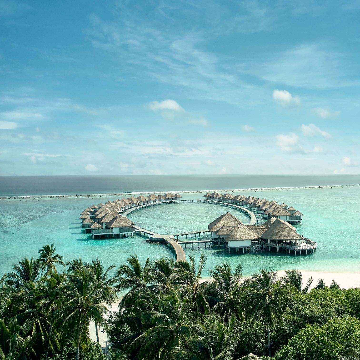 bild över vackra maldiverna