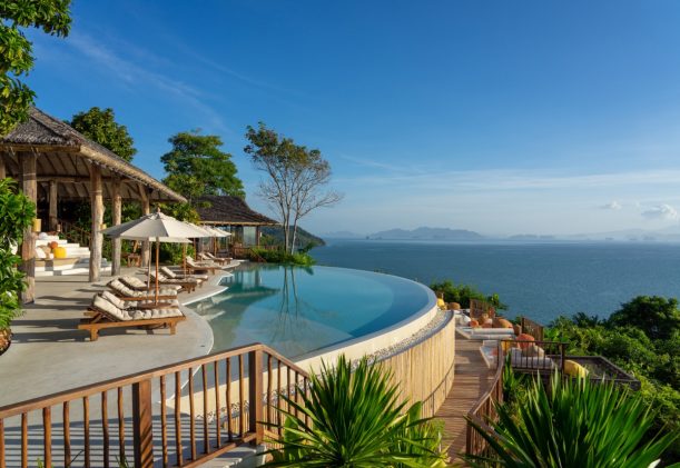 Thailand Pimalai Beach Resort Hillside Pool Area