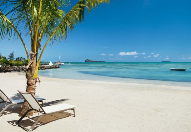 strand på Mauritius