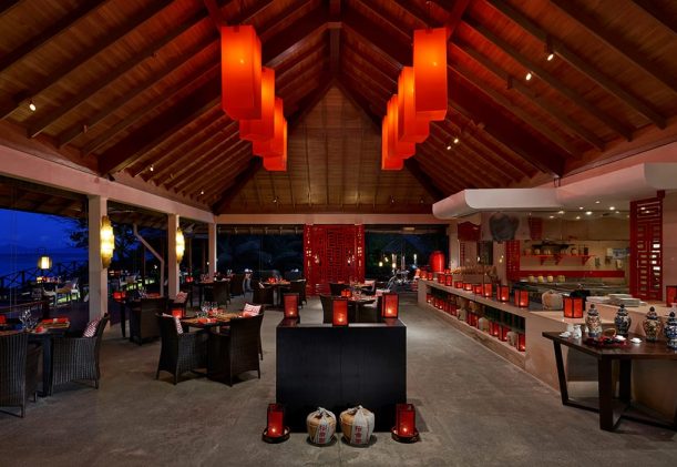 restaurang på Seychellerna